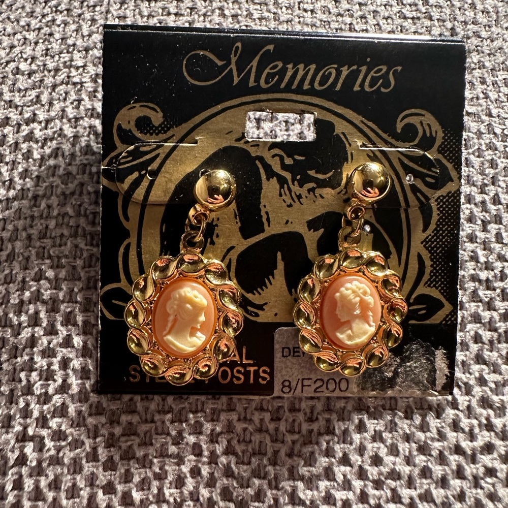 Cameo Earrings
